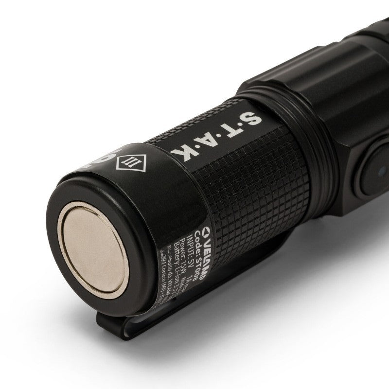 STAK Torcia LED MIGHTY MIKE 15W Ricaricabile 1500LM IPX4 Soli 8 cm