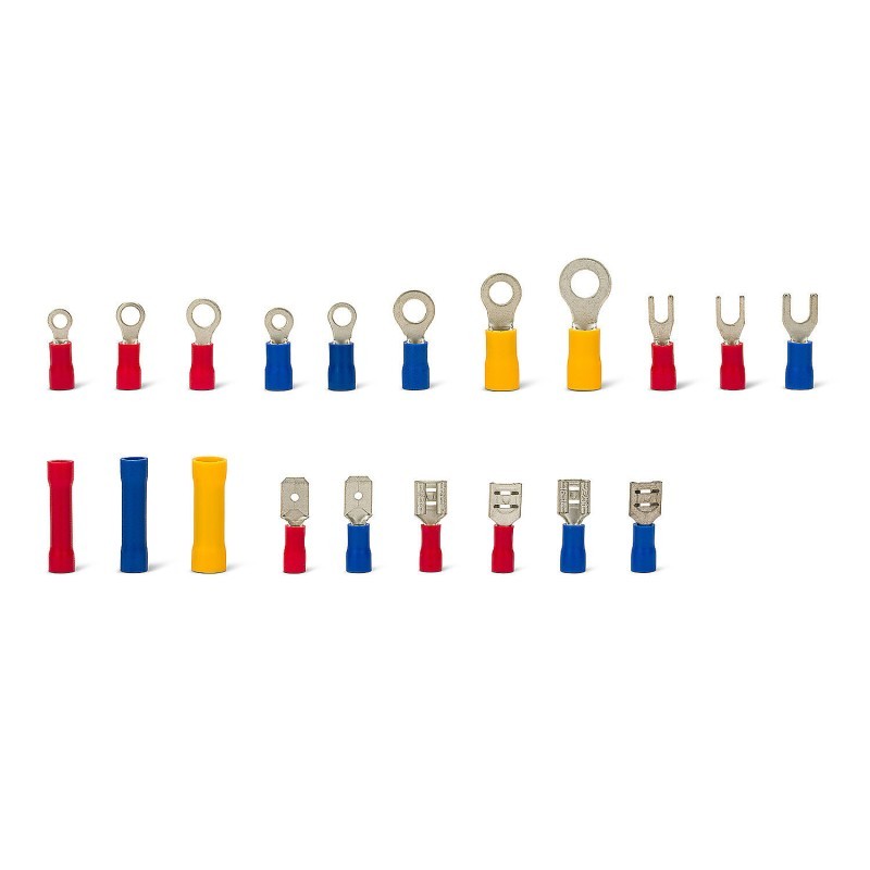 Kit di 300 Capicorda 0.5-6.0mm² Terminali Misure e Colori Assortiti