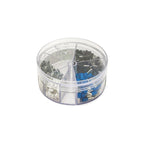 Kit di 400 Terminali a Crimpare Boccola Isolata 5 Colori e Misure Assortiti