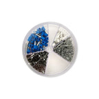 Kit di 400 Terminali a Crimpare Boccola Isolata 5 Colori e Misure Assortiti