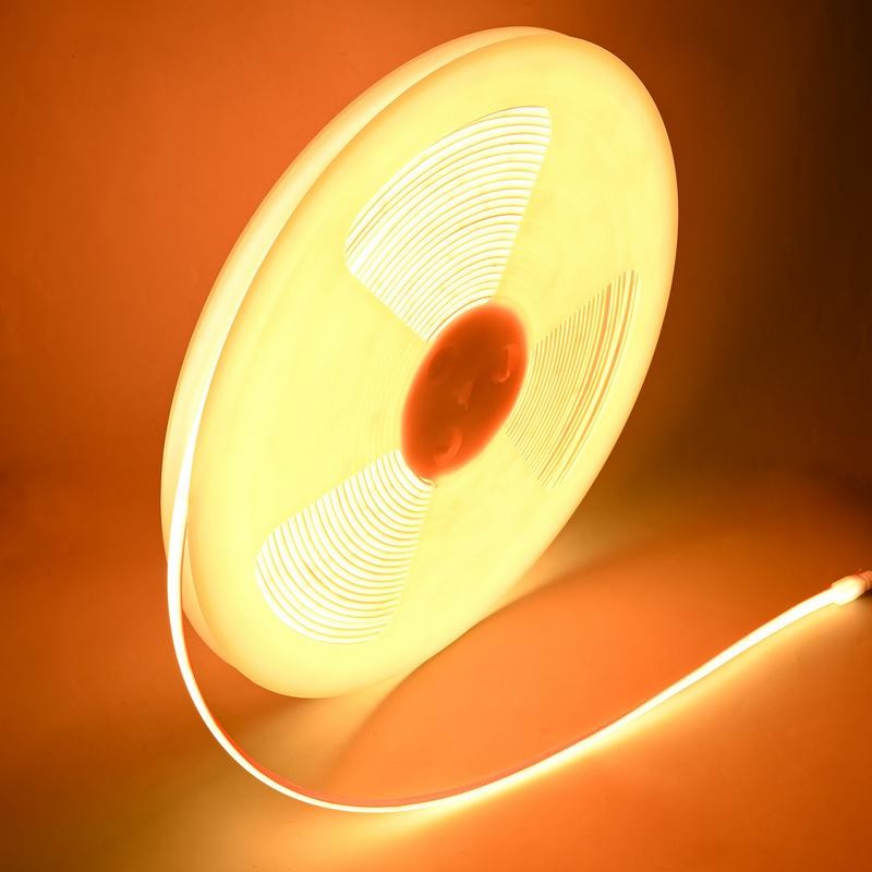Striscia Led COB XRAY IP65 220V 15W/MT 296LED/MT 3000K Bobina 20 Metri
