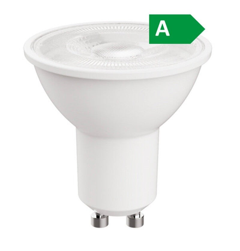 Lampadina Led GU10 Alta Efficienza 4,7W 3000K 890LM 100° Shot Lighting