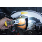 Luce da lavoro 2 in 1: Worklight + torcia ricaricabile LED. Gancio e calamita