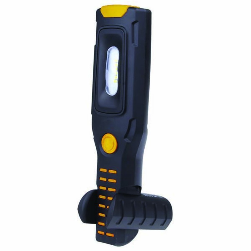 Lampada da Lavoro ALAMO: Worklight + torcia ricaricabile LED con ganci e calamita.