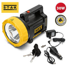 STAK Bulldogg Faro Lanterna Ricaricabile LED 30W CREE 2200 Lumen