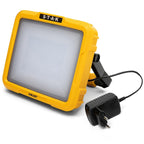 Proiettore Da Cantiere LED Ricaricabile 2400LM IP65 IK08 Carica Veloce e Powerbank