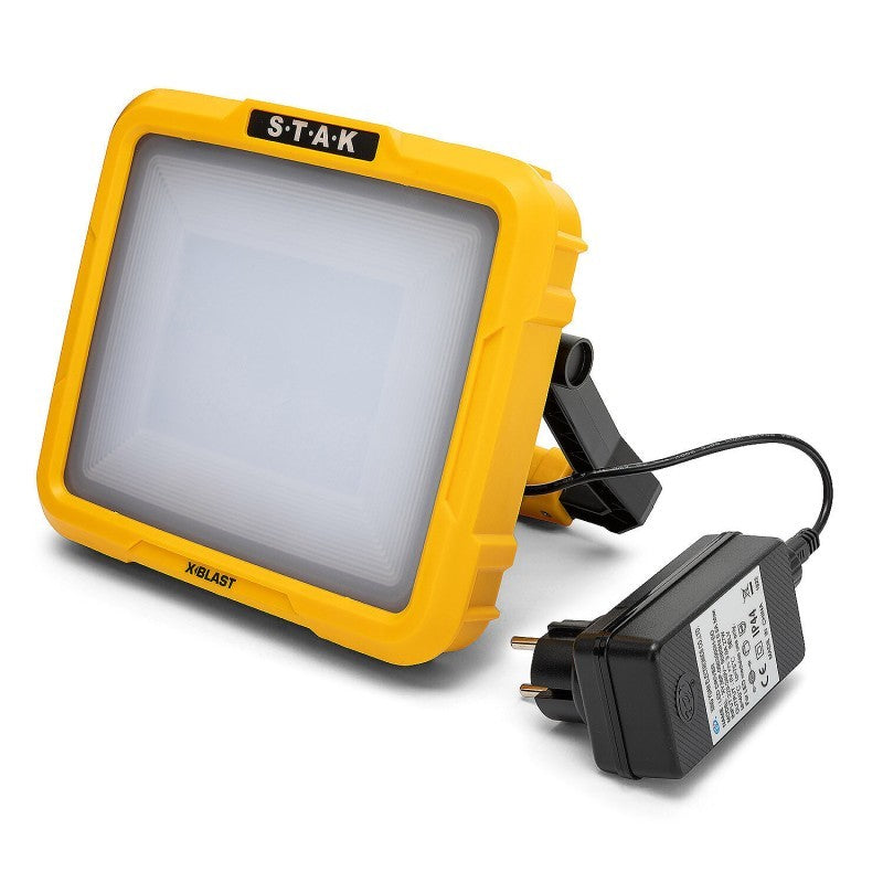 Proiettore Da cantiere LED Ricaricabile 3600LM IP65 IK08 Carica Veloce e Powerbank