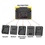 Proiettore LED X-BLAST PRO da Cantiere 5000LM 45W Per Batterie 18V