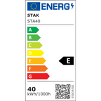 STAK X-BLAST Proiettore da Cantiere 4000LM Luce da lavoro 40W Cavo 3mt