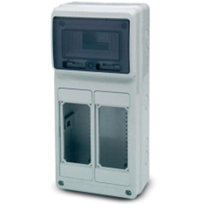 Quadro vuoto per 2 prese interbloccate, 12 moduli, serie 16 - ROSI 18.3016