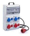 Quadro ASC 4 prese interbloccate 2x3P 2x4P 16A IP65 - ROSI 2203