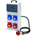 Quadro ASC 2 prese 16A 4P, 2 prese 16A 3P, + P.E. IP65- ROSI 2243