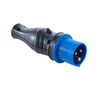 Adattatore Ind. Plug Shell Rosi 1820 per Spina Schuko Pressofusa Versione Senza Terra IP44 2 poli