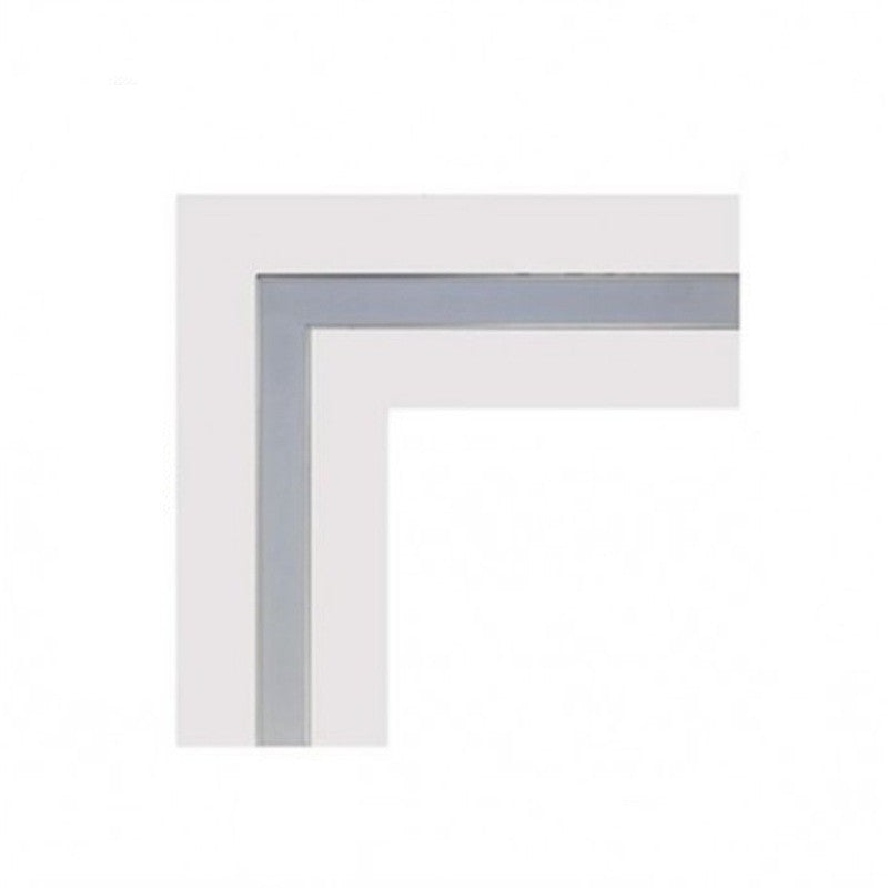 Raccordo a 90° Per Taglio Luce in Cartongesso Cover Opale