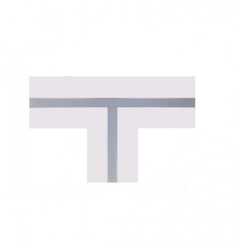 Raccordo a T Per Taglio Luce in Cartongesso Cover Opale