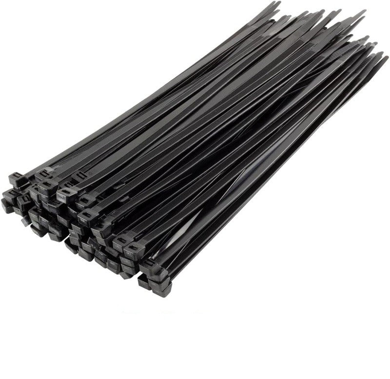 Fascette Elettricista Stringicavo Nere in Nylon 3,6x370mm 50pz