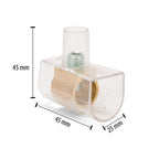 Morsetto a Cappuccio Volante Trasparente Unipolare 35.0 mm2 500V