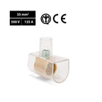 Morsetto a Cappuccio Volante Trasparente Unipolare 35.0 mm2 500V