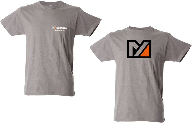 Tshirt Brand Mstart Colore Grigio Taglia L 100% Cotone JRC