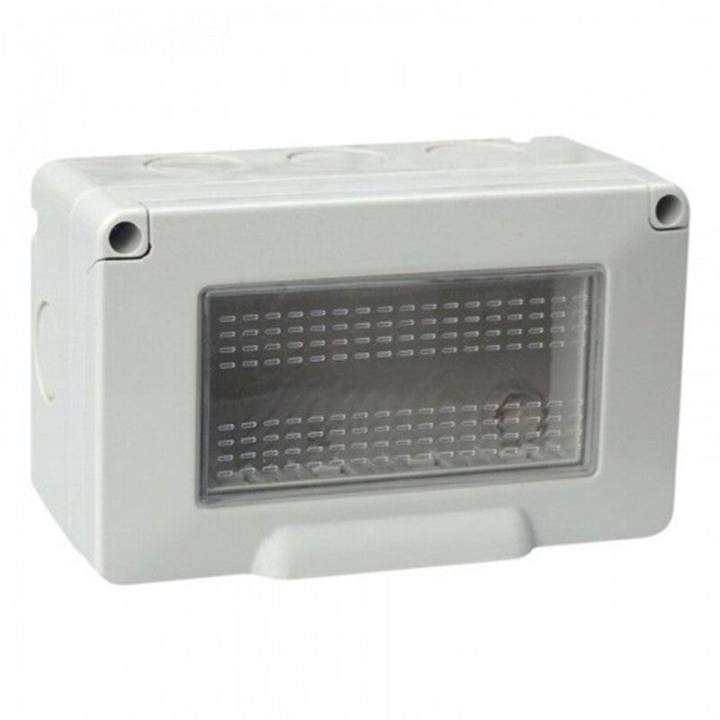 Custodia Contenitore da Parete Idrobox 4 Moduli IP55 Compatibile Vimar Plana