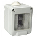 Custodia Contenitore da Parete Idrobox 1 Modulo IP55 Compatibile Vimar Plana