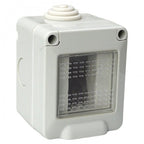 Custodia Contenitore da Parete Idrobox 1 Modulo IP55 Compatibile Vimar Plana