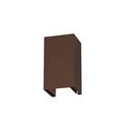 Applique Moderno Top Light SPA PLUS GX53 LED IP54 Alluminio Vetro Biemissione