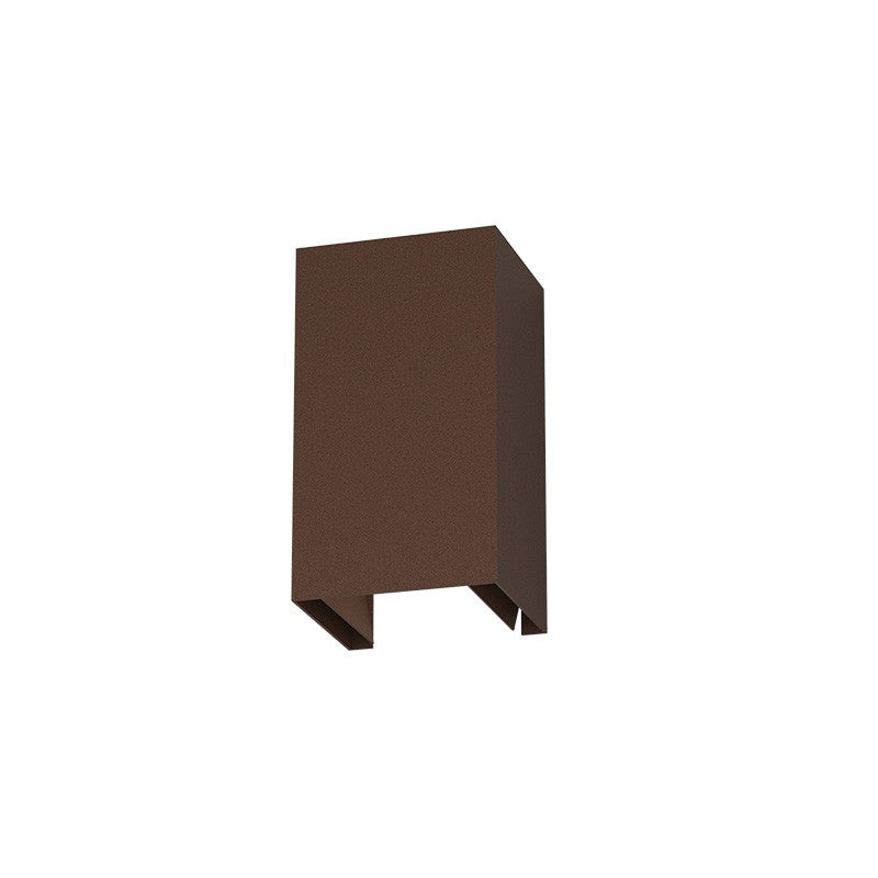 Applique Moderno Top Light SPA PLUS GX53 LED IP54 Alluminio Vetro Biemissione