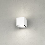 Applique Moderno Top Light SPA GX53 LED IP54 Alluminio Vetro Biemissione