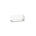 Applique Moderno Top Light SPA AG GX53 LED IP54 Alluminio Vetro Biemissione