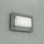 Plafoniera Moderno Top Light MIAMI PLUS R GX53 LED IP54 Alluminio Policarbonato
