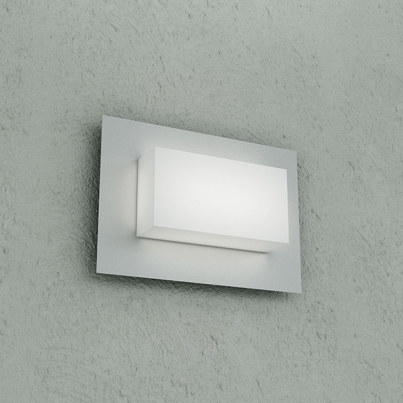 Plafoniera Moderno Top Light MIAMI PLUS R GX53 LED IP54 Alluminio Policarbonato