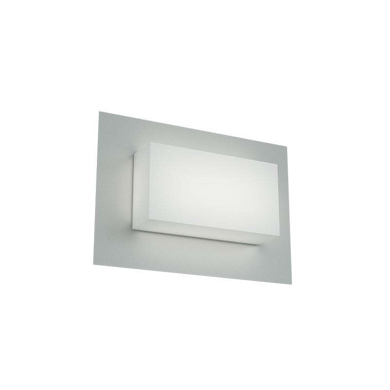 Plafoniera Moderno Top Light MIAMI PLUS R GX53 LED IP54 Alluminio Policarbonato