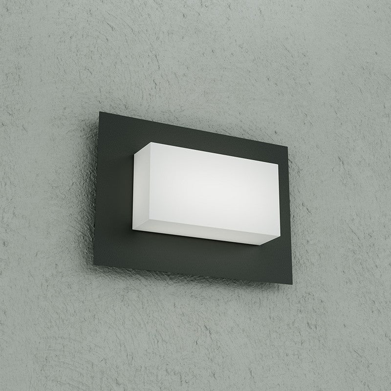 Plafoniera Moderno Top Light MIAMI PLUS R GX53 LED IP54 Alluminio Policarbonato