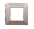 Placca in Plastica Bronzo Compatibile Vimar Plana - 2 Posti - Ettroit