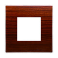 Placca in Plastica Radica Compatibile Vimar Arkè - 2 Posti - Ettroit