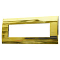 Placca in Plastica Oro Lucido Compatibile Vimar Arkè - 7 Posti - Ettroit