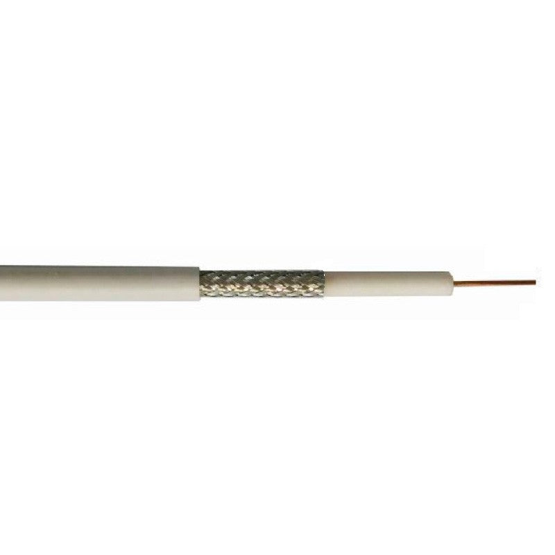 Cavo Antenna Bianco Coassiale 5.0 mm Classe B Maxital
