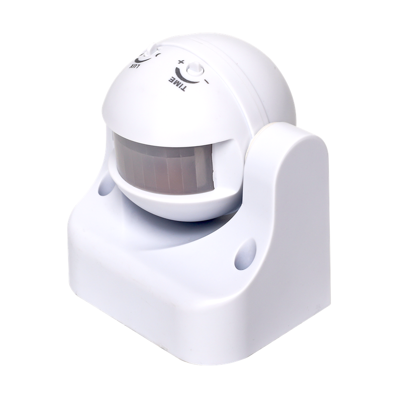 Sensore Movimento Infrarossi 180° PIR Crepuscolare IP44 Aigostar