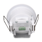 Sensore Di Movimento PIR Rilevatore Crepuscolare Infrarossi 360° Ad Incasso