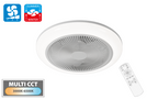 Ventilatore da Soffitto Brezion Luce LED 33W 2400lm CCT 3000-6500K + RGB Novaline