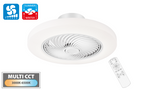 Ventilatore da Soffitto Ardelys Luce LED 70W 7620lm CCT 3000-6500K Novaline