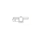 Kit 60 Barre Profilo da Incasso 2 Metri per Cartongesso Slim in Alluminio per Striscia LED