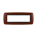 Placca in Plastica Bombata Radica Compatibile Living Light - 7 Posti - Ettroit