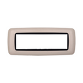 Placca in Plastica Bombata Sabbia Compatibile Living Light - 7 Posti - Ettroit