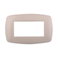 Placca in Plastica Slim Sabbia Compatibile Living Light - 4 Posti - Ettroit