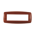 Placca in Plastica Slim Radica Compatibile Living Light - 7 Posti - Ettroit