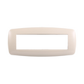 Placca in Plastica Slim Sabbia Compatibile Living Light - 7 Posti - Ettroit