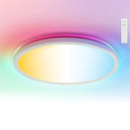 Plafoniera Led Ultrasottile 18W RGB + CCT 1900 Lumen D.30CM