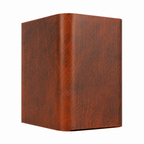 Applique Led Cubo da Parete 16W Doppia Emissione Rame IP65 3000K